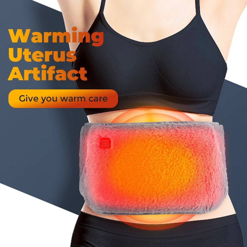 Electric Heating Belt with Dual Hand Pockets and Three Temperature Settings