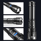 Rechargeable Tactical Flashlight with Adjustable Beam, IPX8 Rated