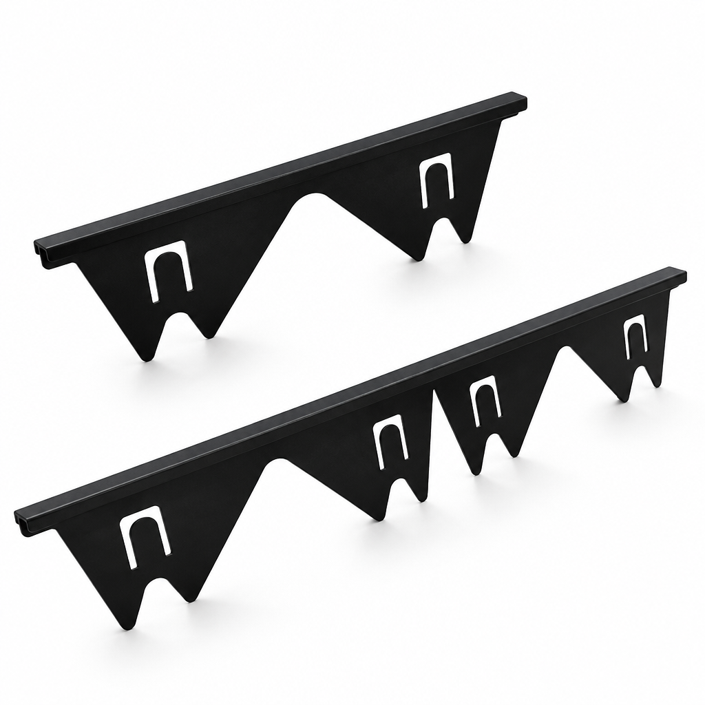 Stovetop Gap Cover with Telescoping Adjustable Fit and Silicone End Caps, Stainless Steel