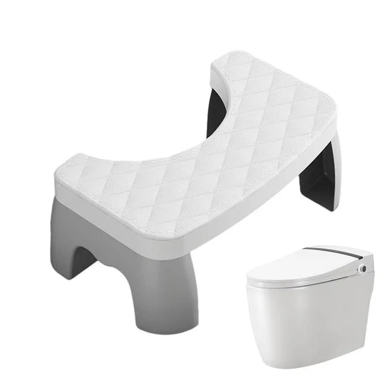 Non-Slip Compact Toilet Stool for Natural Squatting Posture
