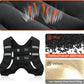 Adjustable Weighted Training Vest with Reflective Stripes