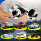 2026 Upgraded 12V 130DB Air Horn Dual Horn, Horn Kit with Air Compressor,Dual Electric Air Horns Kit with Compressor for Vehicles Trucks Pickup Trains Lorrys SUVs Cars Boats (12V SilverBlack) Alarm for Home Security, allveramart