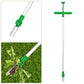 Standing Weed Puller with Triple Steel Claws and Foot Pedal, 50cm Handle