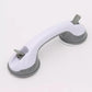 Suction Grab Bar with Textured Handle and Dual Suction Cups for Bathroom
