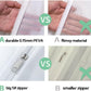 Bridal Garment Bag with Water Resistant Fabric and Clear Storage Pockets, 70in Length