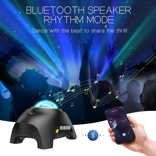 Aurora Northern Lights Projector with Dual Lens LED Star and Aurora Effects