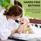 Infant Bathtub Seat with Wireless Water Thermometer and Mesh Support