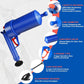 Air Pressure Drain Plunger with Four Suction Cups and Splash Guard