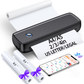Portable Thermal Printer with Wireless Connectivity and 600-Sheet Battery