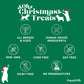 Dog Treat Advent Calendar with 24 Gingerbread Biscuits and Hand Decorated Designs