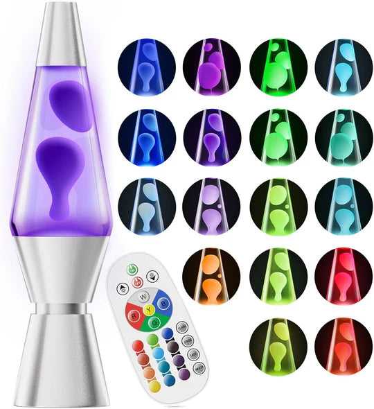 LED Lava Lamp for Relaxation and Stress Relief