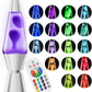 LED Lava Lamp with 17 Color Settings and Wireless Remote Control