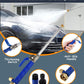 Garden Hose Spray Nozzle with Dual Brass Heads and Ball Valve Control