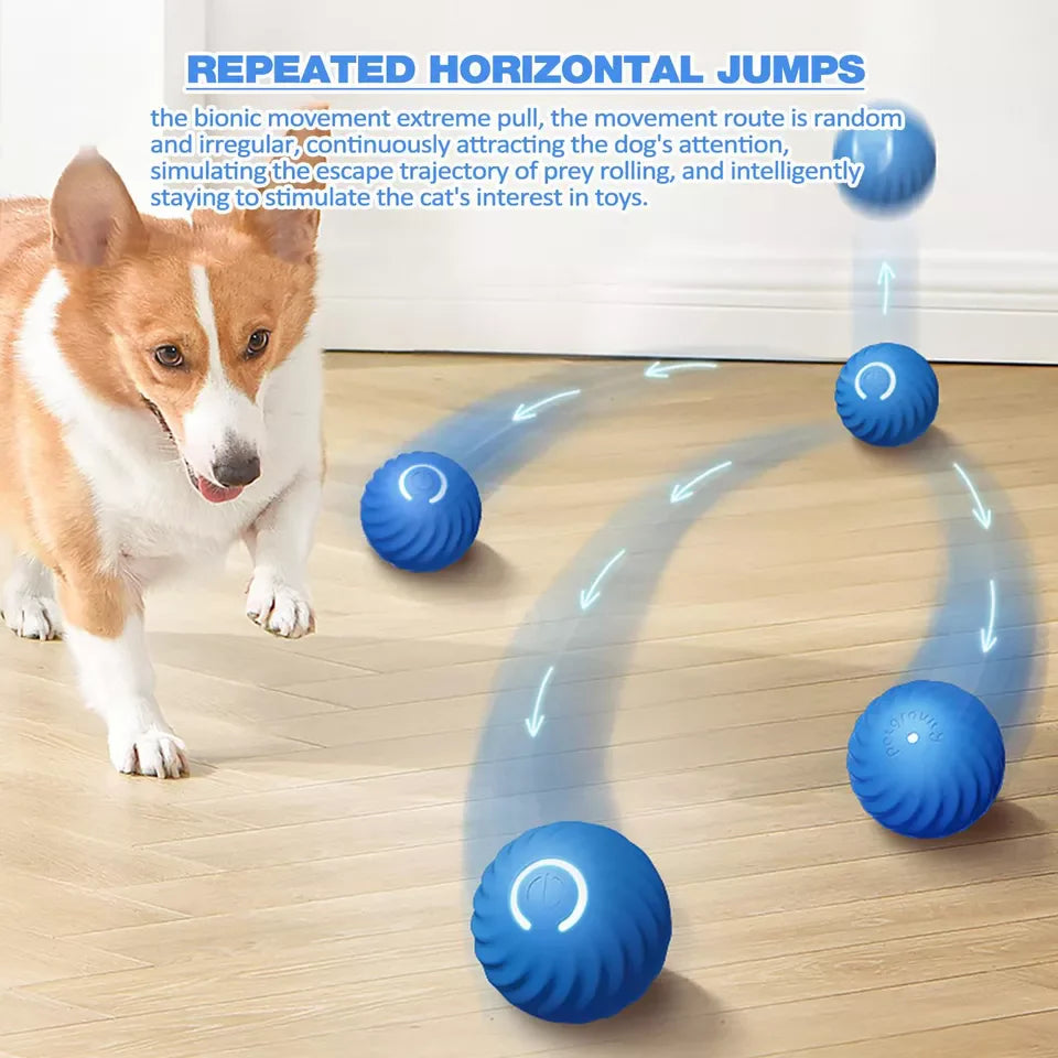 Automatic Active Rolling Ball for Pets and Stress Relief