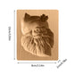 Wooden Cookie Cutter with Seven Seasonal Designs and Press-Lift Mold