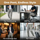 Stretch Cargo Jeans with Six Pockets and Slim Flexible Fit