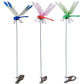Realistic Dragonfly Clip with Metal Fastener and 3D Printed Wings for Insect Deterrent