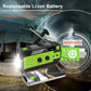 Weather Alert Radio with Hand Crank and Solar Charging, 4000mAh Battery