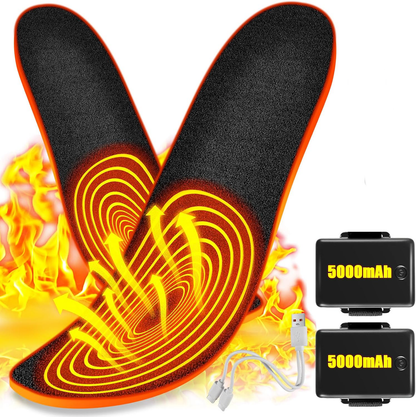 Titanium Heated Insoles with Wireless Remote and 8-Hour Battery Life