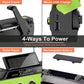 Weather Alert Radio with Hand Crank and Solar Charging, 4000mAh Battery