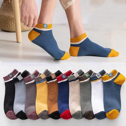 Mens 20 Pairs Cotton Low Cut Sweat Wicking Casual Ankle Socks