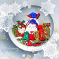 Drawstring Christmas Gift Bags Reusable Decorative Set