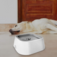 Dog Water Bowl with Floating Disk Control and Non-Slip Base, 1.5 Liter
