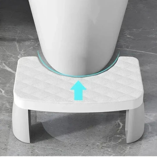 Non-Slip Compact Toilet Stool for Natural Squatting Posture