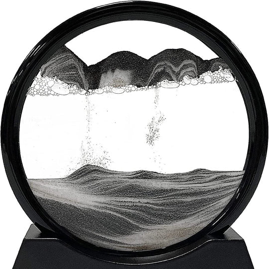 Moving Sandscape Relaxing Desktop Sand Art