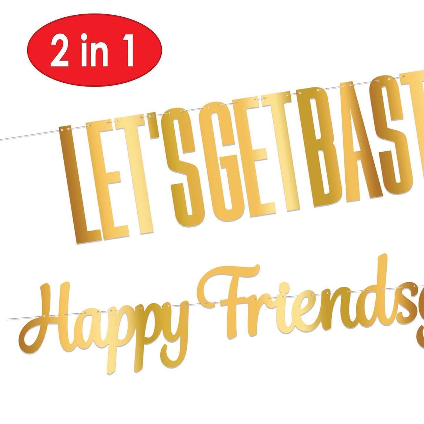 Beistle Foil Friendsgiving Streamer Set (Case of 12)