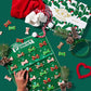Dog Treat Advent Calendar with 24 Gingerbread Biscuits and Hand Decorated Designs