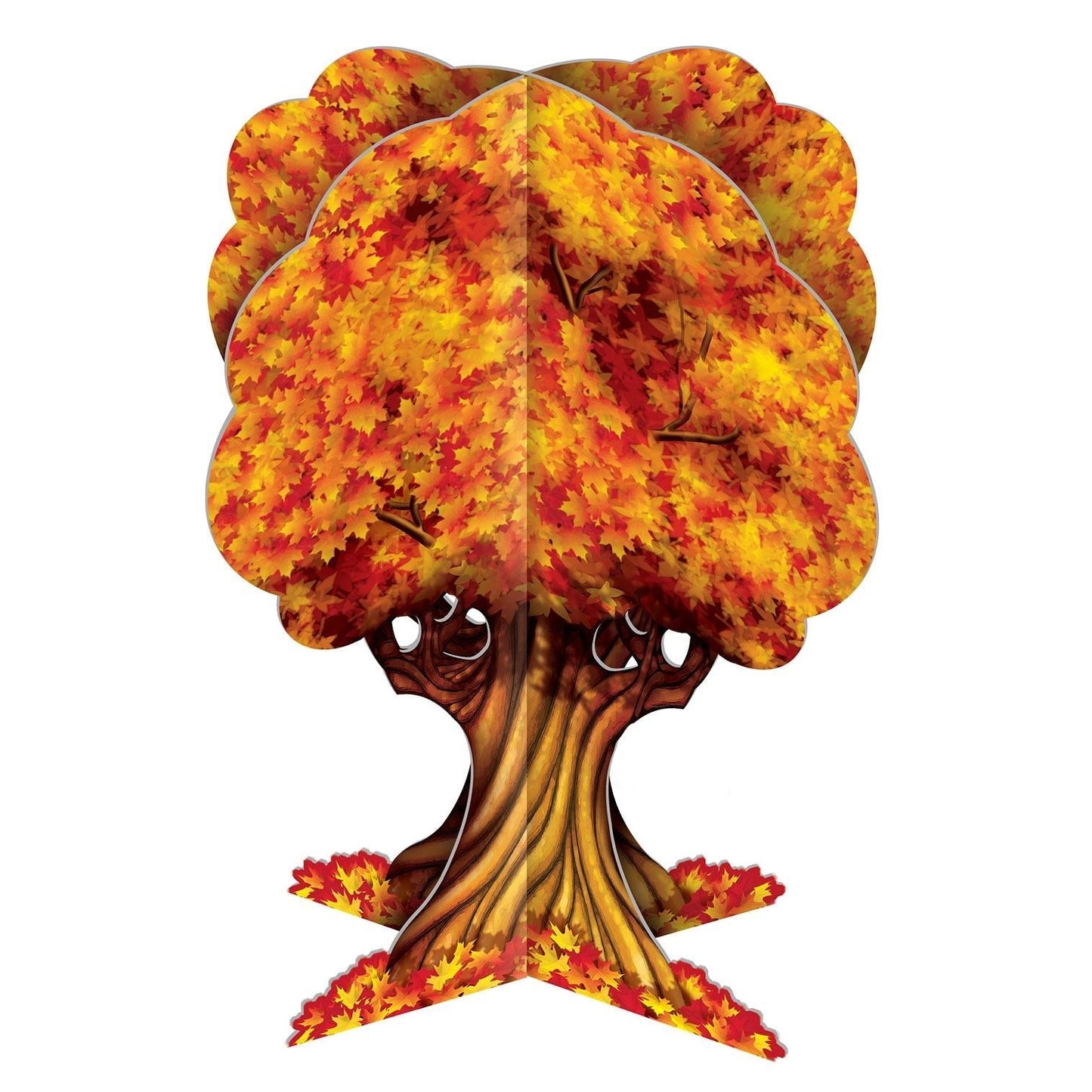 Thanksgiving 3-D Fall Tree Centerpiece - Bulk 12 Pack