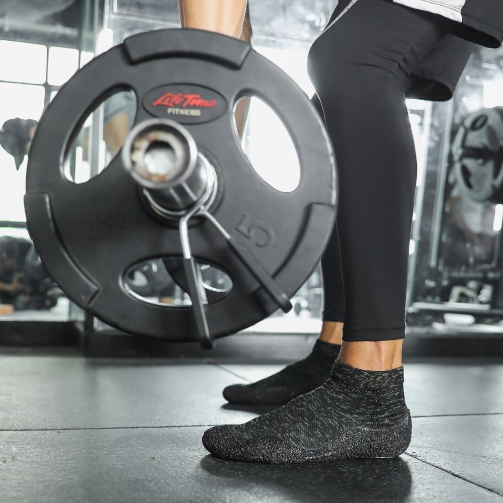 Aqua Socks with Rubber Grip Sole and Fast Drying Textile, Drainage System