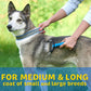 Undercoat Removal Brush with Rounded Steel Teeth for Medium to Long Fur