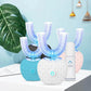 Ultrasonic Electric Toothbrush, U-Shaped Blue Light Cleaner