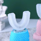 Ultrasonic Electric Toothbrush, U-Shaped Blue Light Cleaner