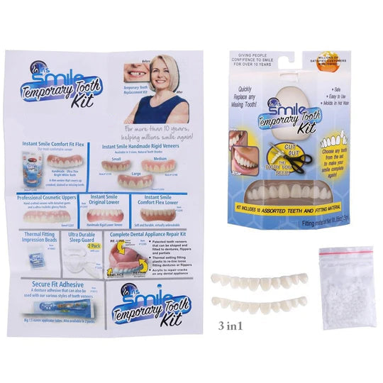 Temporary False Teeth Cosmetic Dental Veneers