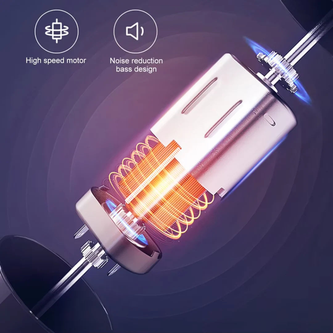 Nose and Ear Hair Trimmer with Dual Edge Spinning Blades and 90 Minute Runtime