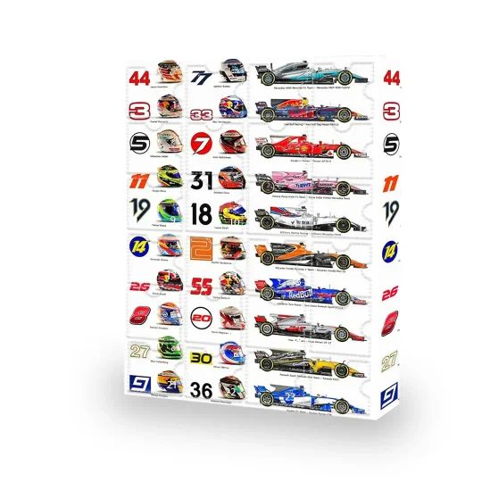 Adventskalender voor Formule 1-fans | Collector's Edition 1