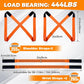Furniture Lifting Straps with Adjustable Length and Sponge Padding, 400lb Capacity