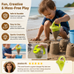 Sand Funnel Toy with Handle for Drawing Patterns and Creative Play