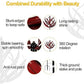 Metal Wind Spinner with Smooth Rotation Bearings for Outdoor Gardens