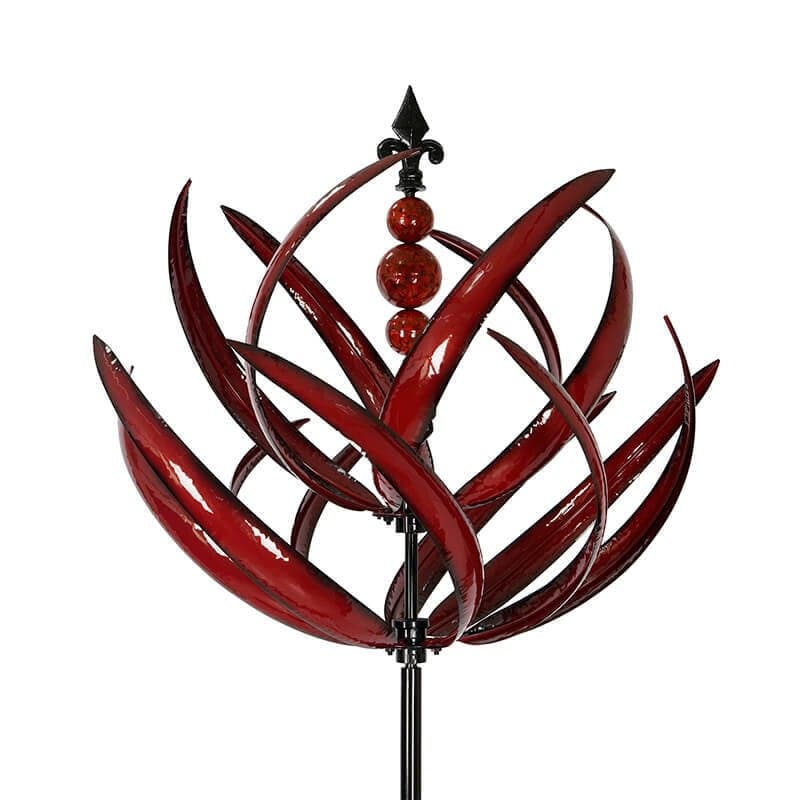 Metal Wind Spinner with Smooth Rotation Bearings for Outdoor Gardens