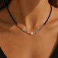 Synthetic Resin Pearl Choker Necklace with Secure Clasp