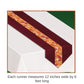 Autumn Leaves Fabric Table Runner Set of 6, 12x72 inches