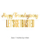 Gold Foil Streamers with Hanging Ribbon and 4ft Length, 12-Pack