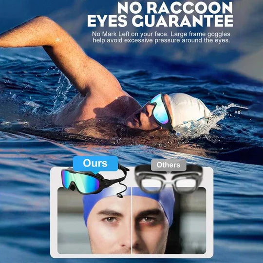 Swimming Goggles Wide-Angle Anti-Fog