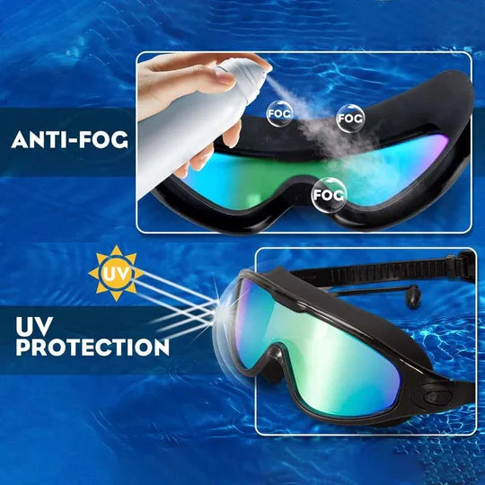 Swimming Goggles Wide-Angle Anti-Fog