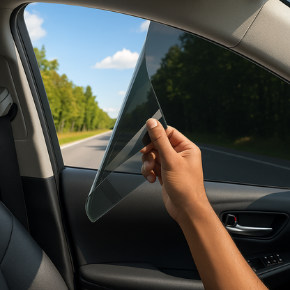 Window Tint Film for Automotive Glass with 99% UV Blocking and Heat Reduction,  20ft
