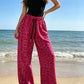 Casual Knit Leopard Print Pants - Jenny